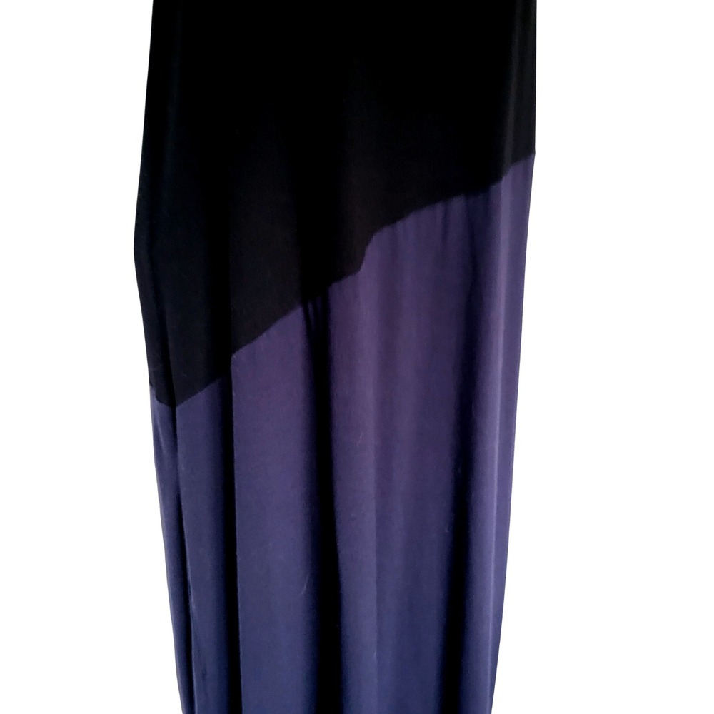 Eileen‎ Fisher Asymmetrical Colorblock Tank Dress Womens Large Jersey Viscose L - Picture 4 of 6